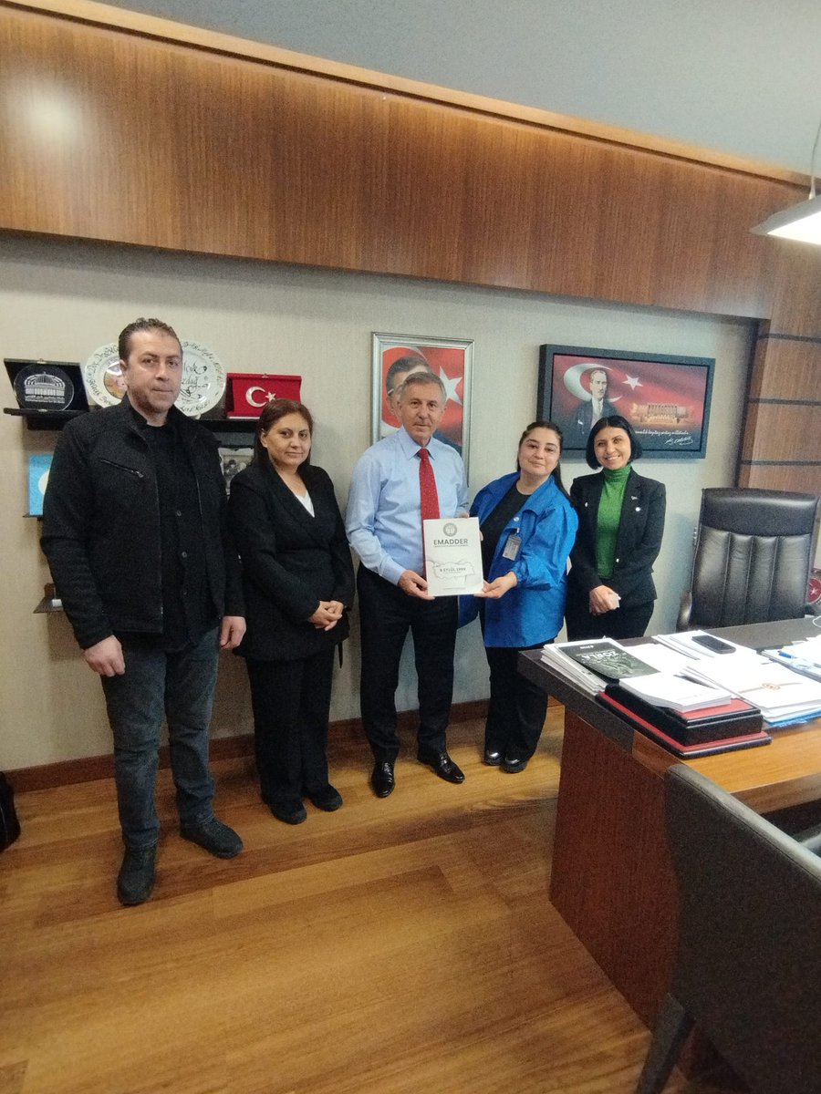 Emeklilikte Adalet Derneği Ankara İl Yönetiminden Şenda Gezer,  Şirin Çetin,  Nurcan Yalçın ve Osman Özbek'in TBMM'deki nazik ziyaretleri için teşekkür ederim.
<a href="/EmadDernegi/">EMEKLİLİKTE ADALET DERNEĞİ ⚖️</a>
#KademeyiAcilYasalaştırın