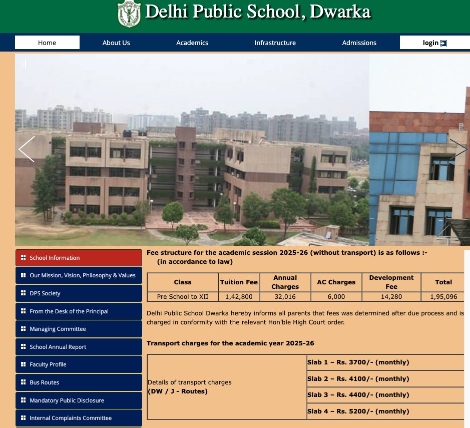 TheDeepakChawla's tweet photo. Fees in 2018-19 &amp;  Fees of 2025-26 ( Both subject to approval)
The only similarity is subject to approval.

@Dir_Education You have rejected their fee hike proposal &amp; yet they are charging this exorbitant amount from all 2000+ parents from last 7 years

@ashishsood_bjp @CMODelhi https://t.co/44cjzfY83v