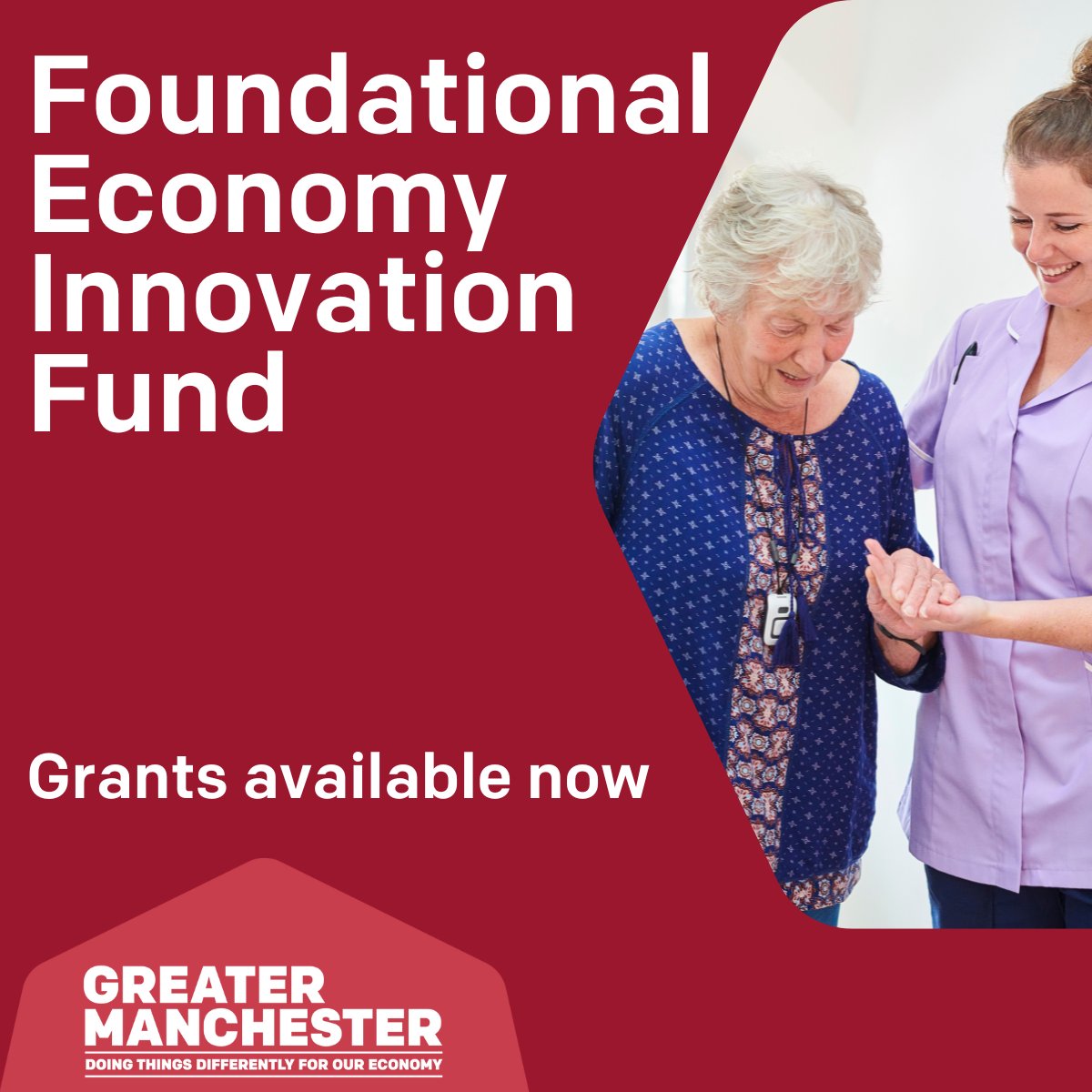 Do you have a great idea to make your business or sector work better?

Greater Manchester’s Foundational Economy Innovation Fund is providing support and grants for businesses and organisations working in the “foundational economy” to trial new ideas. 

orlo.uk/AAdtC