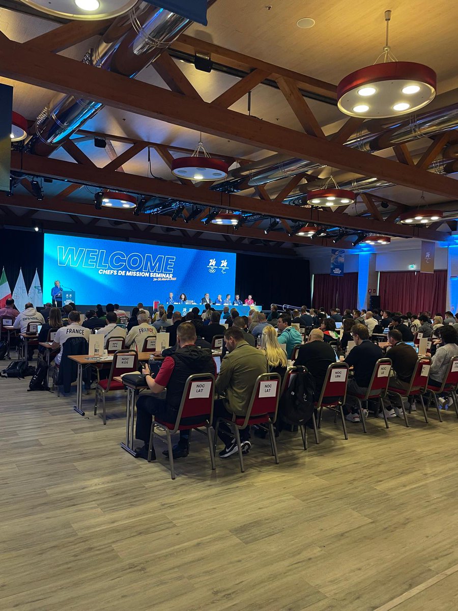 AIMGroupInt's tweet image. The Chefs de Mission Seminar 2025, manged by AIM Sport, gathered 75 Olympic &amp;amp; Paralympic Federations, 775 roomnights in Milan, 171 in the mountains, full logistics, site visits across key venues for @milanocortina26. #RoadTo2026 #WeMakeItHappen#Olympics #Paralympics