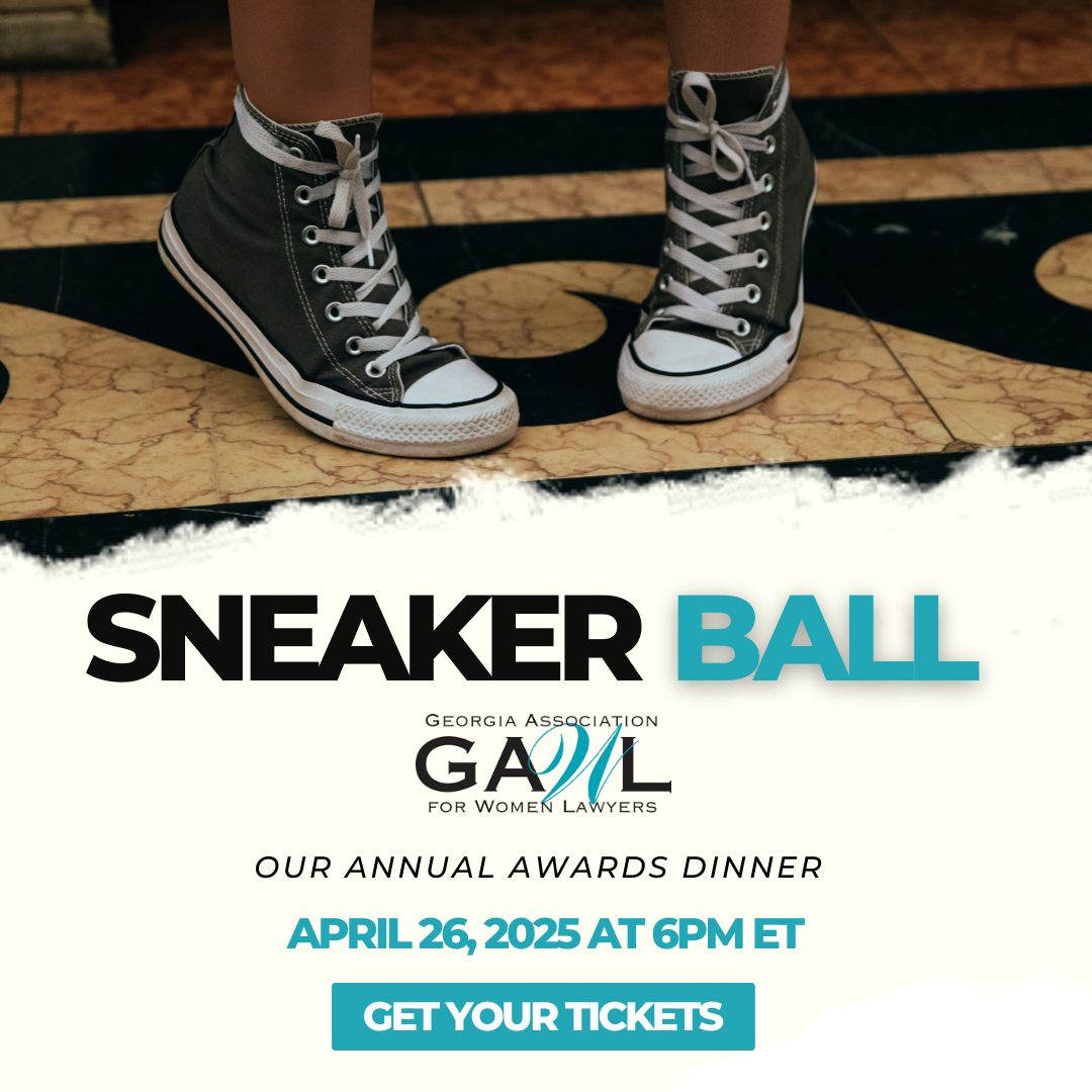 GAWL Sneaker Ball and Annual Awards Dinner is this month! Early bird pricing ends April 14th, so grab yours before it's too late! ✨

Purchase Tickets Here: gawl.org/events/annual-… 

#GAWL #SneakerBall #WomenInLaw #AnnualAwardsDinner  #Networking