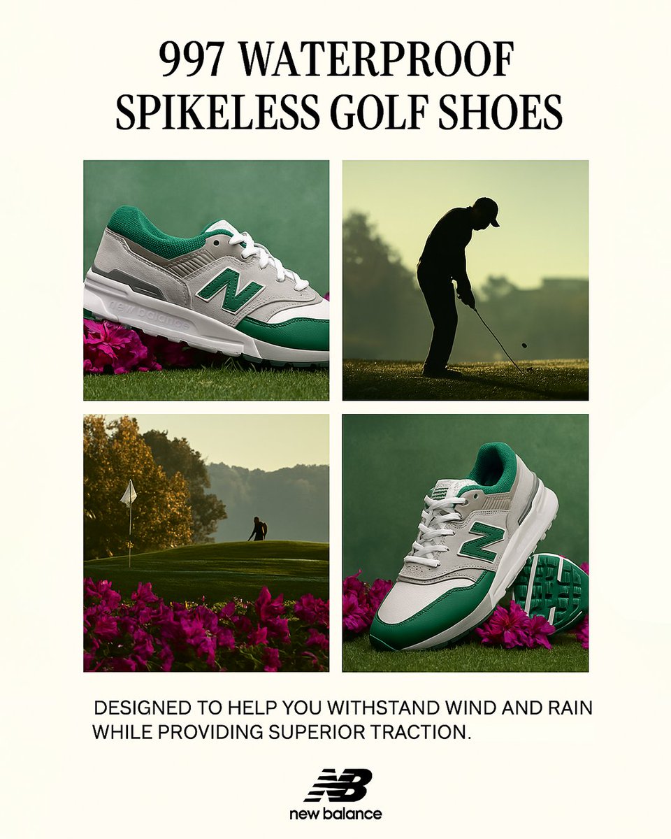 FIRST MAJOR ENERGY, EVERY ROUND.

With a nod to the season’s first major, bring a touch of iconic tradition to your game.

Shop now | TRENDYGOLF.com
⁠
#TRENDYGOLF #newbalance #golf #golfkicks #masters #augustanational