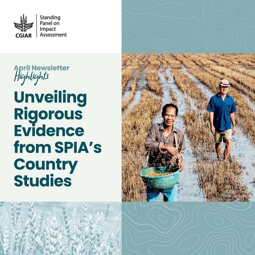 April Newsletter Spotlight ✨ 

As the first pillar of <a href="/cgiarspia/">CGIAR SPIA</a>’s work plan, the Country Studies take shape 🌏🔍  

💠 Vietnam Study: buff.ly/UjurFYM 
💠 Uganda Study: buff.ly/P4uR4Mb 
💠 Ethiopia Study: buff.ly/LcJa8Gz 

<a href="/CGIAR/">CGIAR</a> #CGIARScienceWeek