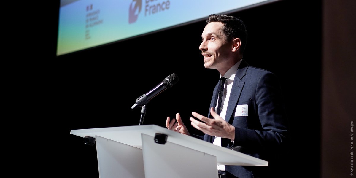 FranzBotschaft's tweet photo. Große Freude über die 🇫🇷-🇩🇪 Veranstaltung zu #IA und #Gesundheit im Vorfeld der #DMEA. Digitale Lösungen sind wesentlich für die Innovation unserer Gesundheitssysteme! Bravo an die teilnehmenden Unternehmen des Programms French Healthcare Booster Germany von @businessfrance! https://t.co/UIQkcpQjB2