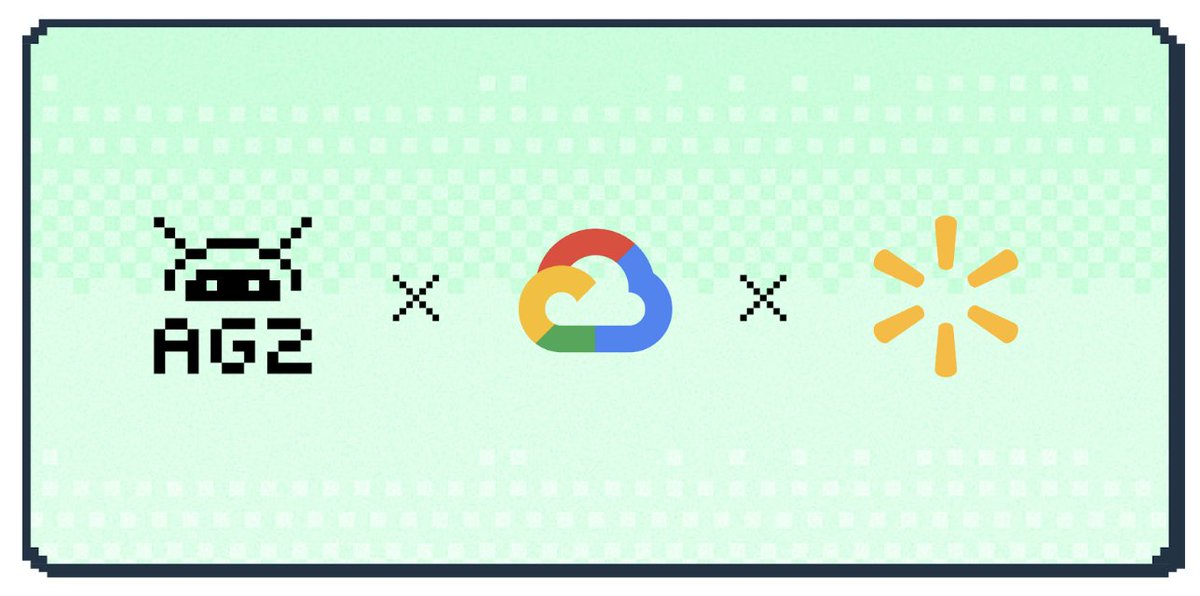 🚀 AG2 x Google Cloud x Walmart 🎉

If you want to see AG2 in action, don’t miss the “Productionizing OSS agents: Best practices for agent frameworks and Vertex AI” session at #GoogleCloudNext2025, happening tomorrow (Apr 11) at 12:30 PM PDT.

Jason Cho, data science director at