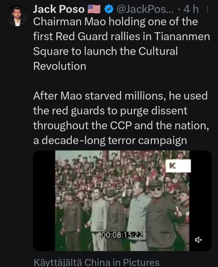 History rhymes.

The Great Leader asking common people to suffer for The Cause.

MAGA waving Project 2025 booklets, chanting in X:  "Trust the Plan!" 

Dissent purged.

Ps. Did you get the insider trading  tips, Poso? 
Yes? Good for you.
No?? Ponder that...