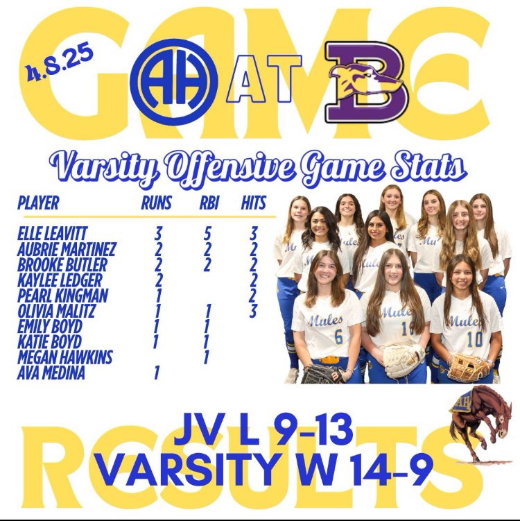 AHHS Softball (@softballahhs) on Twitter photo 
