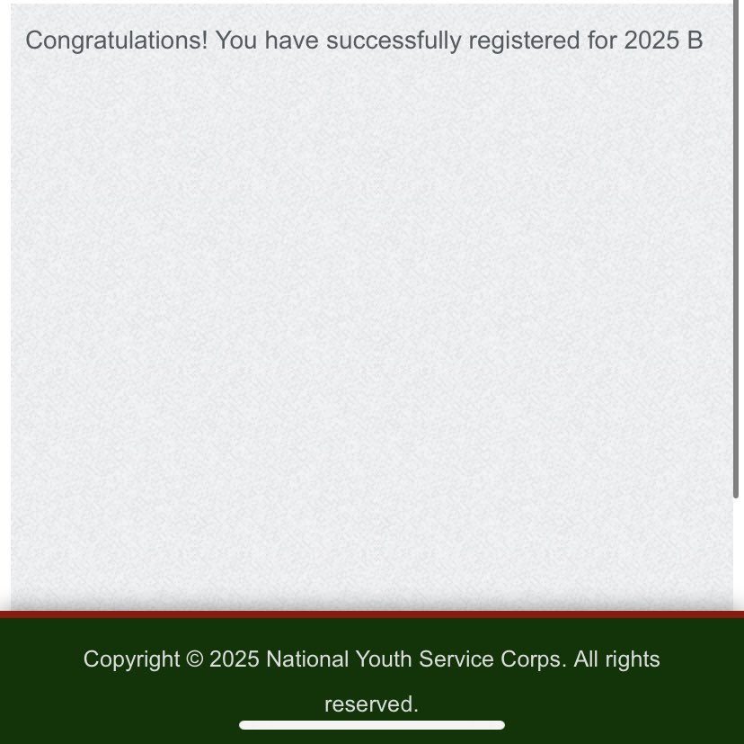 annie_nusi's tweet image. How do I unregister ? 
From Batch A to Batch B is wild!

“Congratulations” 🙄

#Nysc #batchA #BatchB
