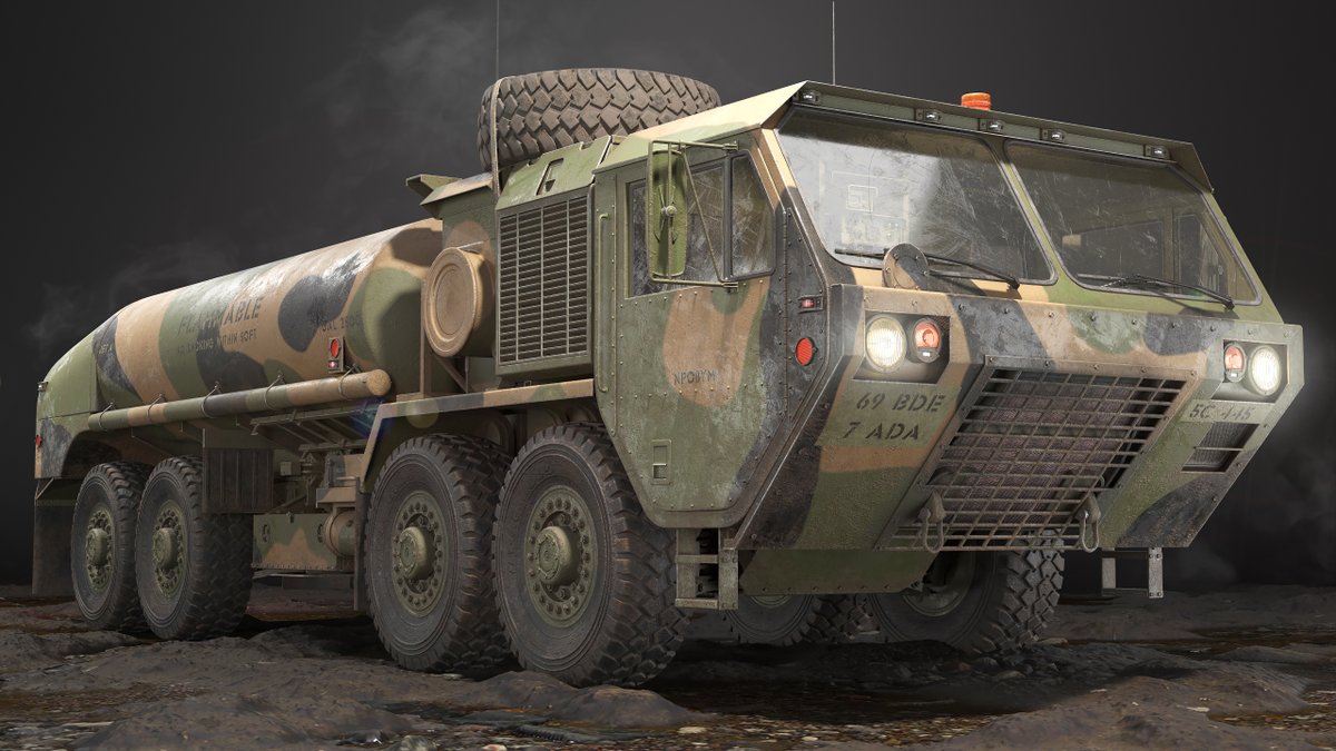 3D model HEMTT A4 M978 Fuel Tanker PBR by Stubborn3D
youtube.com/watch?v=RXNozU…
turbosquid.com/3d-models/hemt…