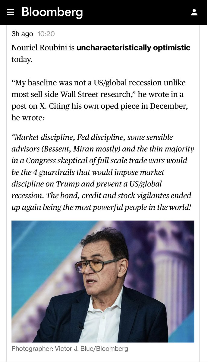 Nouriel Roubini tweet media