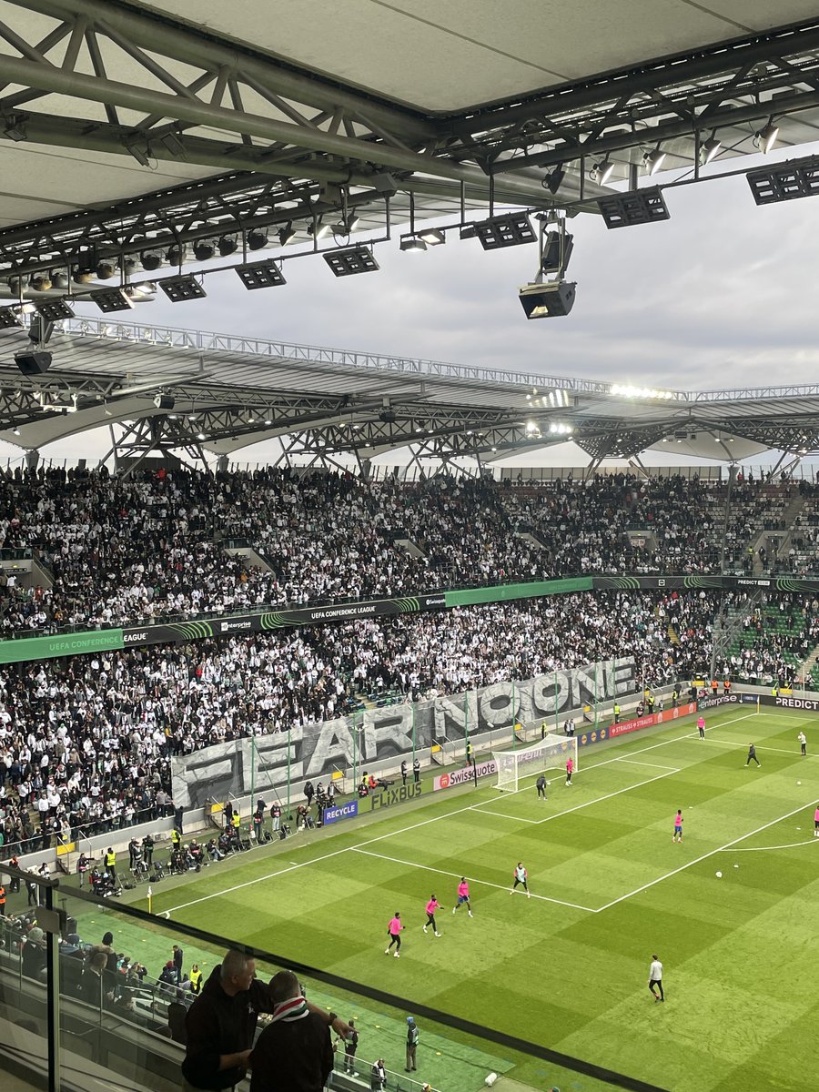 Legia - Chelsea. “Fear No One” na Żylecie