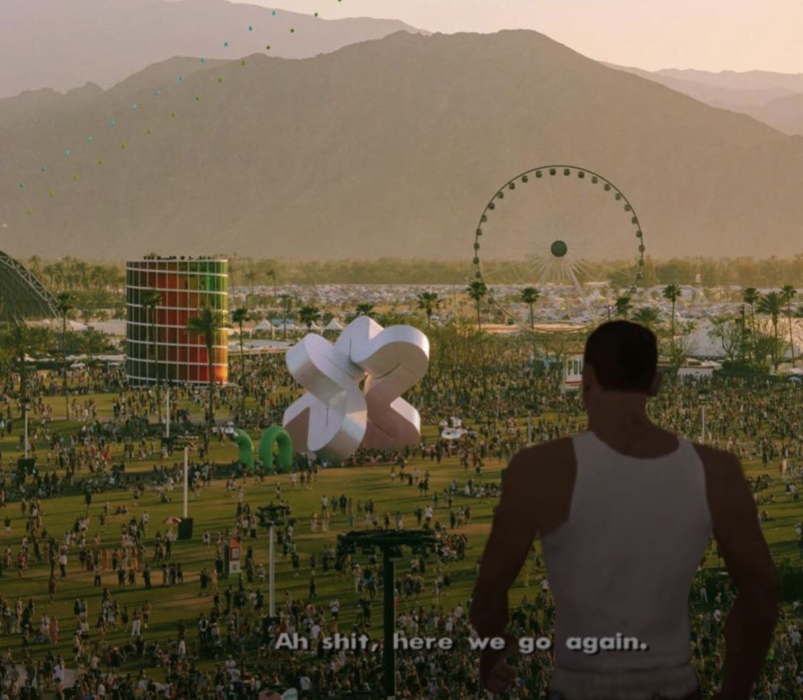 neridamn's tweet image. #coachella #day0