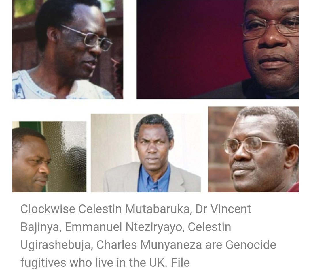 Janvier POPOTE (@janvierpopote) on Twitter photo #Rwanda's High Commissioner to the UK <a href="/BusingyeJohns/">Busingye Johnston</a> has reiterated the call for trying or extraditing six known Rwandan genocide fugitives who are still roaming freely in the European country.
Five fugitives who have, for long, been known to live in the #UK are Celestin #Rwanda's High Commissioner to the UK <a href="/BusingyeJohns/">Busingye Johnston</a> has reiterated the call for trying or extraditing six known Rwandan genocide fugitives who are still roaming freely in the European country.
Five fugitives who have, for long, been known to live in the #UK are Celestin