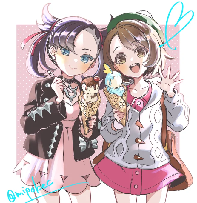 剣盾女子 #ポケモンイラスト #pokemon