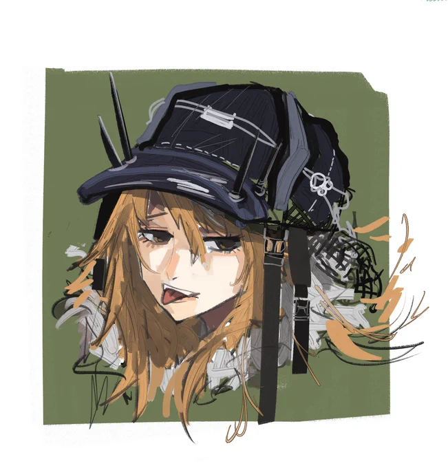 描きました!