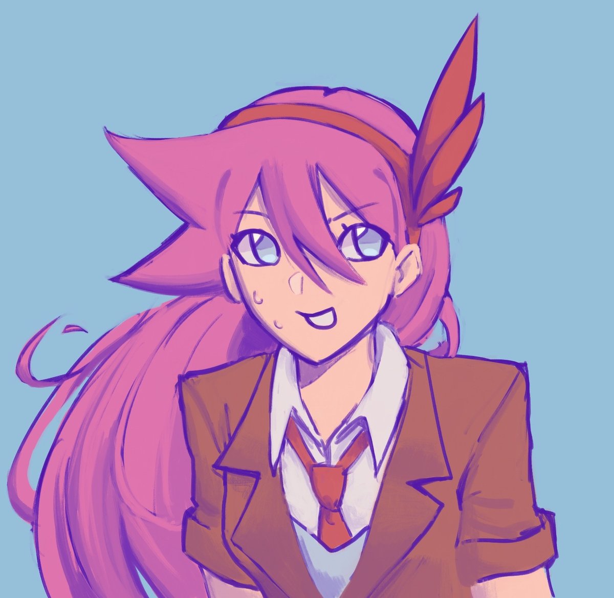 OutlawyerGame's tweet photo. Check out this amazing fanart of Azazel by
@noiseytown! She loved her design so she decided to give a shot at drawing her! https://t.co/Ubc3ywMYeI