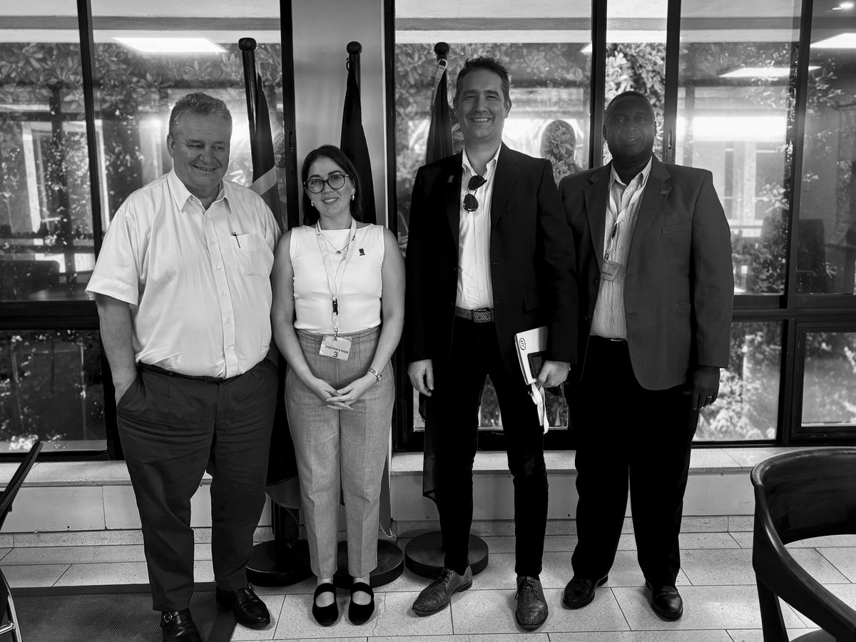 🤝 Great meeting with🇧🇪 Ambassador Peter Maddens <a href="/BelgiuminKenya/">Belgium in Kenya</a> . A longstanding, fruitful partnership between Belgium, CIMMYT, and <a href="/CGIAR/">CGIAR</a>—built on shared science, trust, and global impact.
To many more years of collaboration! 🌍🌾 #Belgium #PartnershipsForImpact