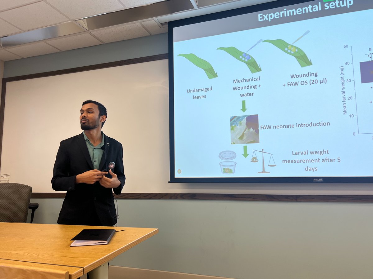 KS952gene's tweet photo. Big congratulations to @SanketS37059413 on successfully defending your PhD! 🎓👏 Your hard work, patience, and grace truly shone in both your research and presentation. Well done, Dr. Shinde! 🎉
@UNLEntomology https://t.co/2sHAYqRDzs