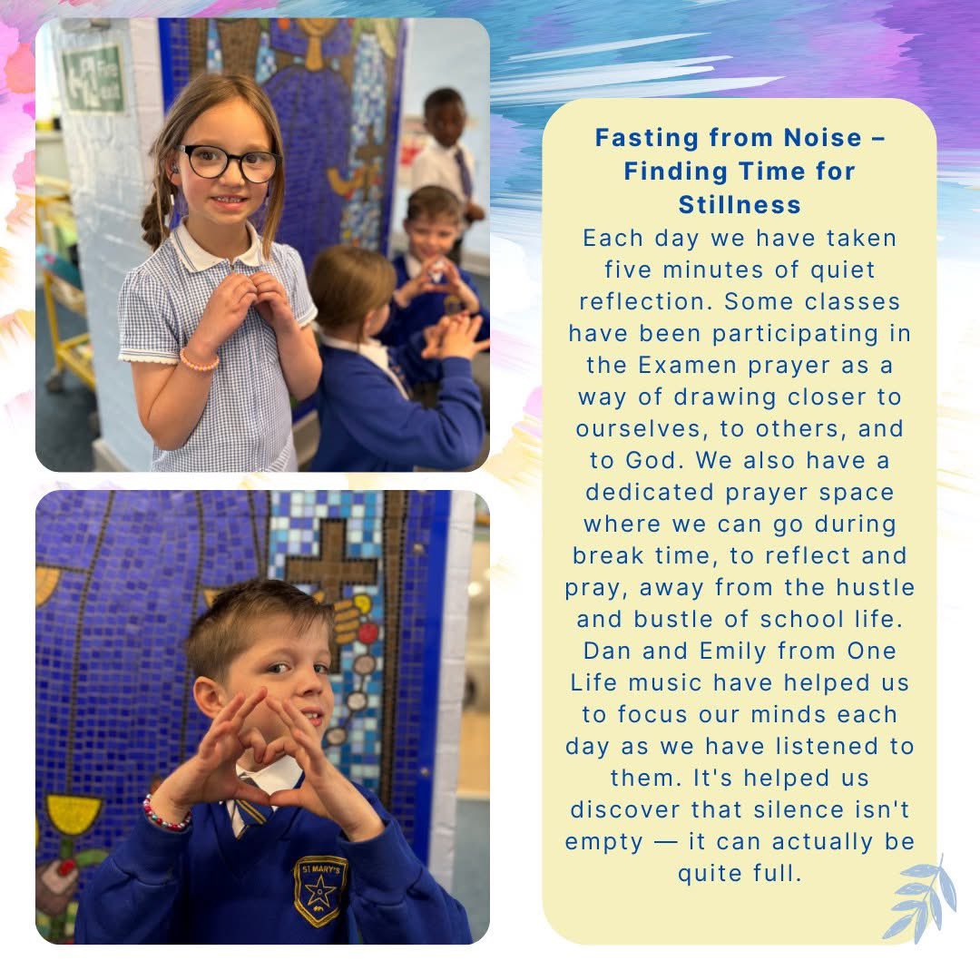 StJohnBoscoCA's tweet photo. βπΏ Our MAC Lenten Journey 2025 πΏβ
Pupils at St Mary's Catholic Primary School have been busy!
We love to see what our schools have been focusing on πβ€οΈ
@SMCPWednesbury
#ukschools #sjbca #lentenseason #lent #lentenjourney https://t.co/IqubgGF2VJ