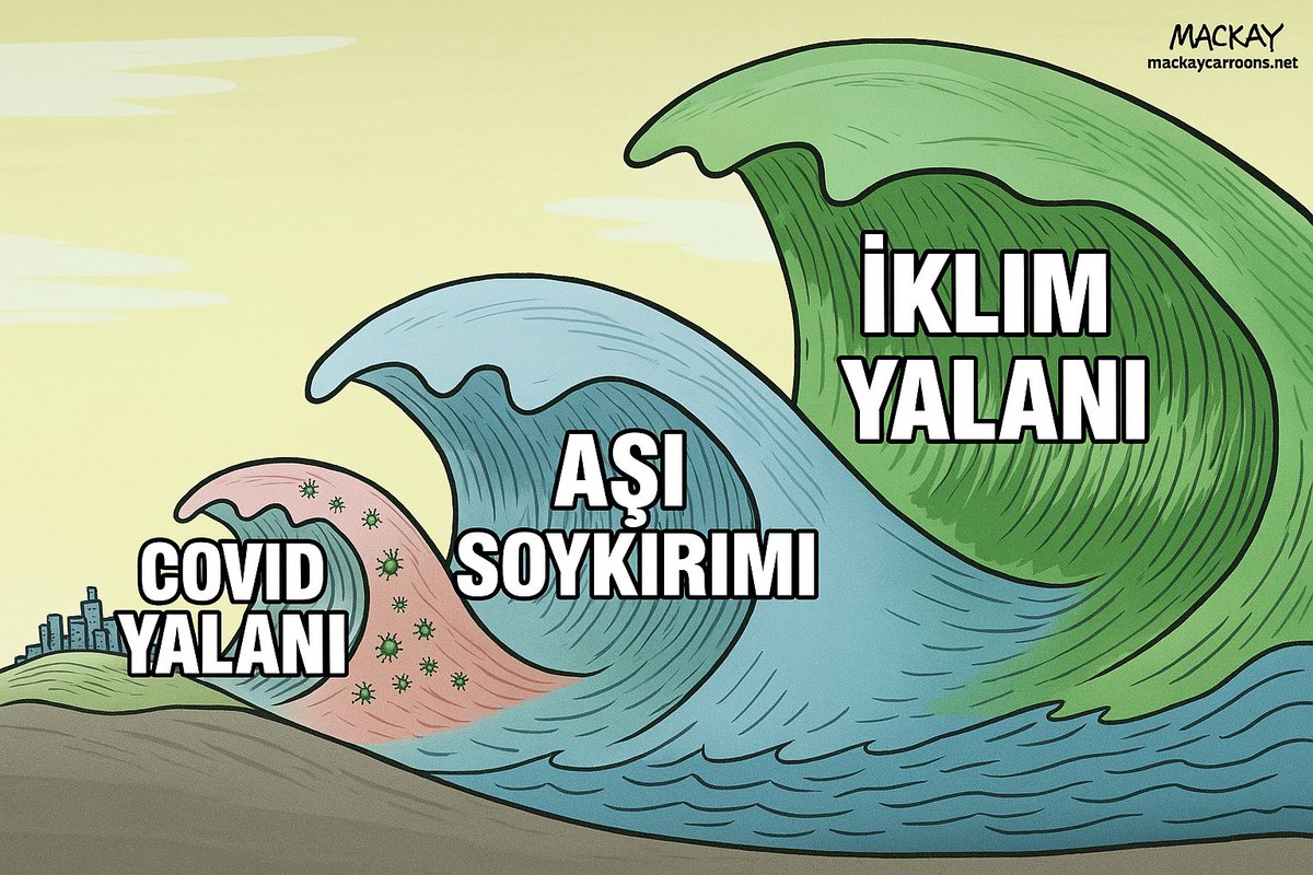 ⛔"Yine aynı EKİP"

Bize Komplocu' DüzDünyacı AşıKarşıtları diyenler şimdide 
iklim düşmanları derler mi..?
#İklimTasmasınaHayır