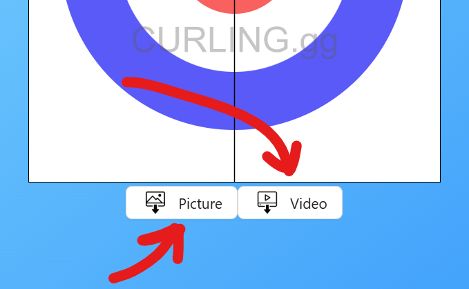 mikhailsimin's tweet photo. Beta release: I added screenshot and video recording to https://t.co/792TH8o9f2 right below the ice sheet. It's beta because I can't get it working on mobile yet. Video processing is just not as powerful / compatible as desktop.   #curling https://t.co/nbzYPBBArN