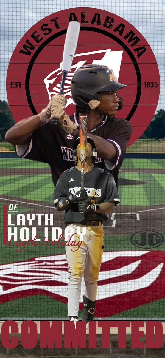 Layth Holiday (@holidaylayth) on Twitter photo I would like to thank God for giving me the ability to play the great game of baseball. I would like to thank my Family, friends and all my current and former coaches for their support. I am committing to <a href="/UWABaseball1/">University of West Alabama Baseball</a>. <a href="/CameronChafetz/">Cameron Chafetz</a>
<a href="/NEMCCBASEBALL/">Northeast Baseball</a> <a href="/eastcoastbball/">East Coast Sox Baseball</a> I would like to thank God for giving me the ability to play the great game of baseball. I would like to thank my Family, friends and all my current and former coaches for their support. I am committing to <a href="/UWABaseball1/">University of West Alabama Baseball</a>. <a href="/CameronChafetz/">Cameron Chafetz</a>
<a href="/NEMCCBASEBALL/">Northeast Baseball</a> <a href="/eastcoastbball/">East Coast Sox Baseball</a>