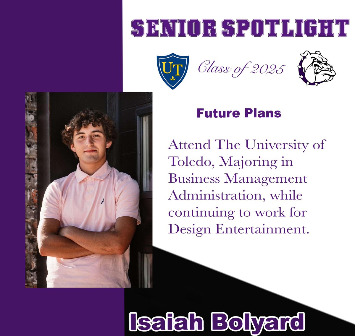 Todays senior spotlight.. Isaiah Bolyard! 
Instagram: shs.seniorspotlight