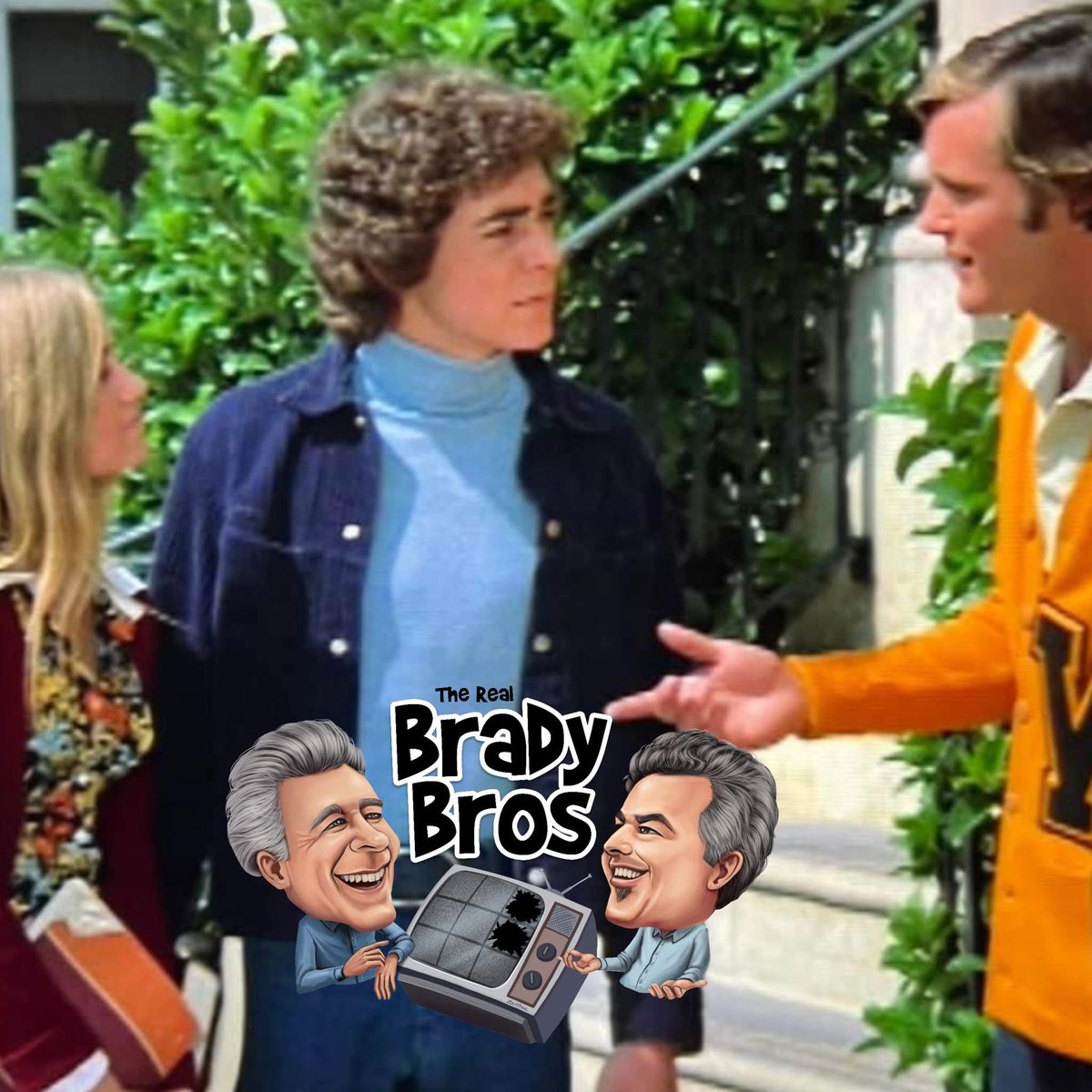 The countdown to the pilot recap is almost over! Listen to here apple.co/3IF7y4X.
Follow the podcast on Facebook  @The Real Brady Bros
#PeterBrady #porkchopsandapplesauce #thebradybunch #realbradybros #therealbradybros #GregBrady #BarryWilliams