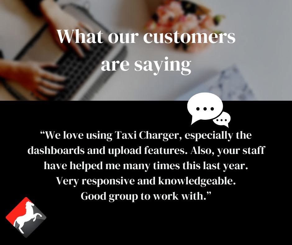 TaxiCharger's tweet photo. Thank you for your amazing feedback! We love hearing from our customers and are thrilled that Taxi Charger is making a difference for you. Thank you for your support! 🚖⚡ #CustomerFeedback #TaxiCharger https://t.co/6aF7qexar9