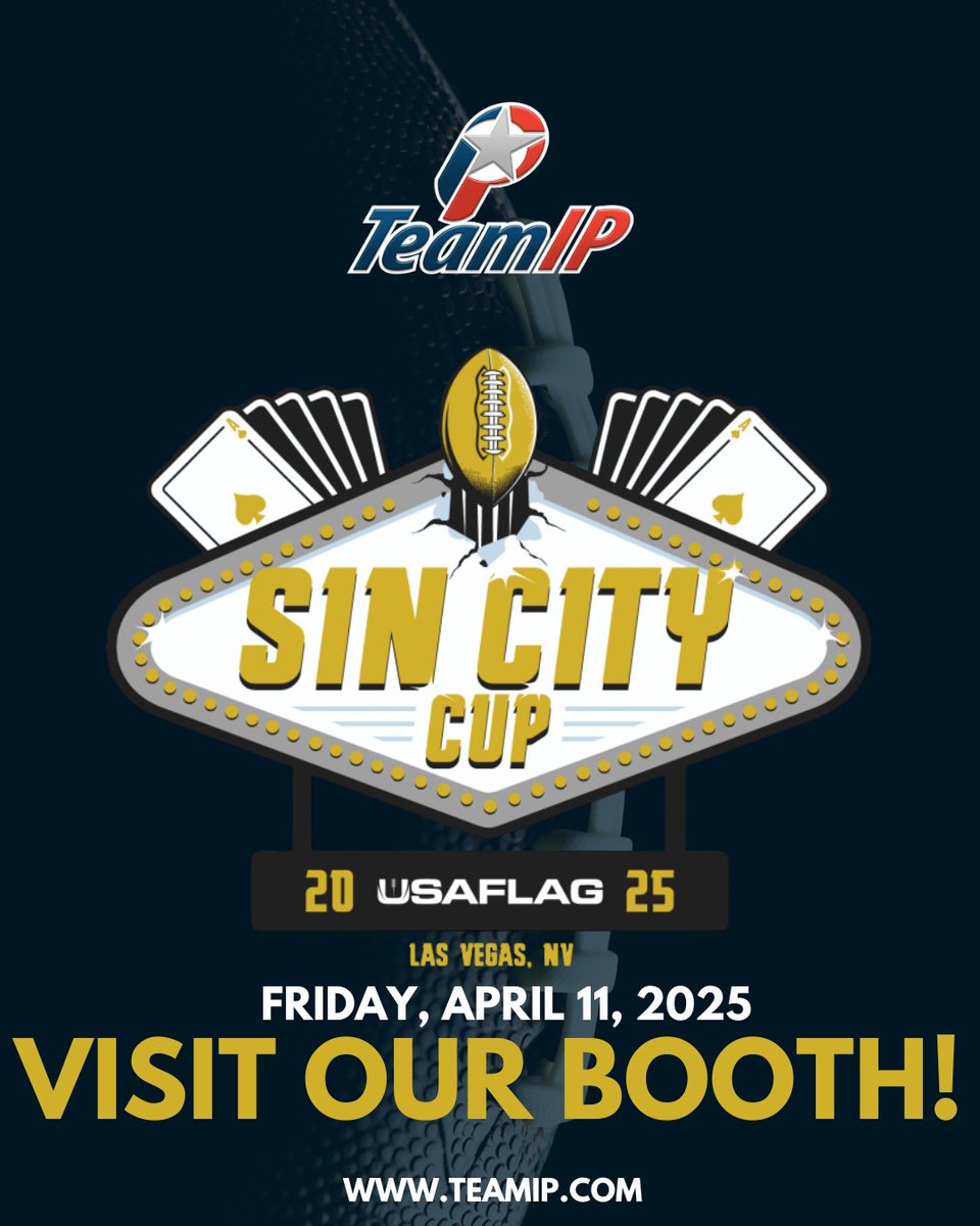🏴☠️ Team IP is bringing the ultimate merch experience to the USA FLAG Sin City Cup! 🏈

Stop by our booth to grab exclusive event apparel and rep your team in style.

Don't miss out—swing by and gear up! 
🌐 zurl.co/LjbpU 

#USAFLAG #SinCity #TeamIP
