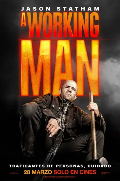 LeoJL84's tweet photo. Qué feo título le pusieron en Argentina a la película de acción #AworkingMan con #JasonStatham. La traducción es la que va, un hombre trabajador https://t.co/N9aIS8MWJ6