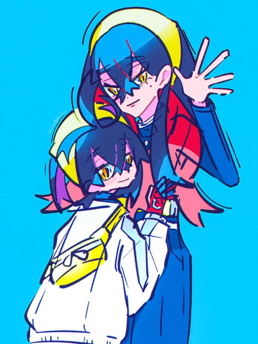 姉弟らくがき〜