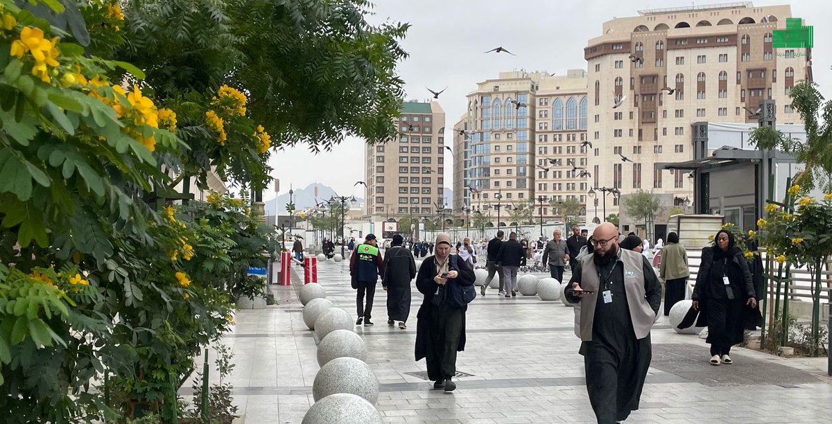 MED_Projects's tweet photo. في #المدينة_المنورة، لم تعد الأرصفة مجرد حدود للمشي بل بدأت تتصل لتشكّل شبكة حضرية تنبض بالحياة.
مسارات مشاة ودراجات وجري، وممرات لذوي الإعاقة تواكبها المساحات الخضراء، أصبحت جزءًا من يومنا وتعزّز نمط العيش وجودة الحياة.
ليست مجرد مماشي، بل ملامح لمدينة ترتقي نحو مستقبل يليق بها. https://t.co/fDYmn9SexP