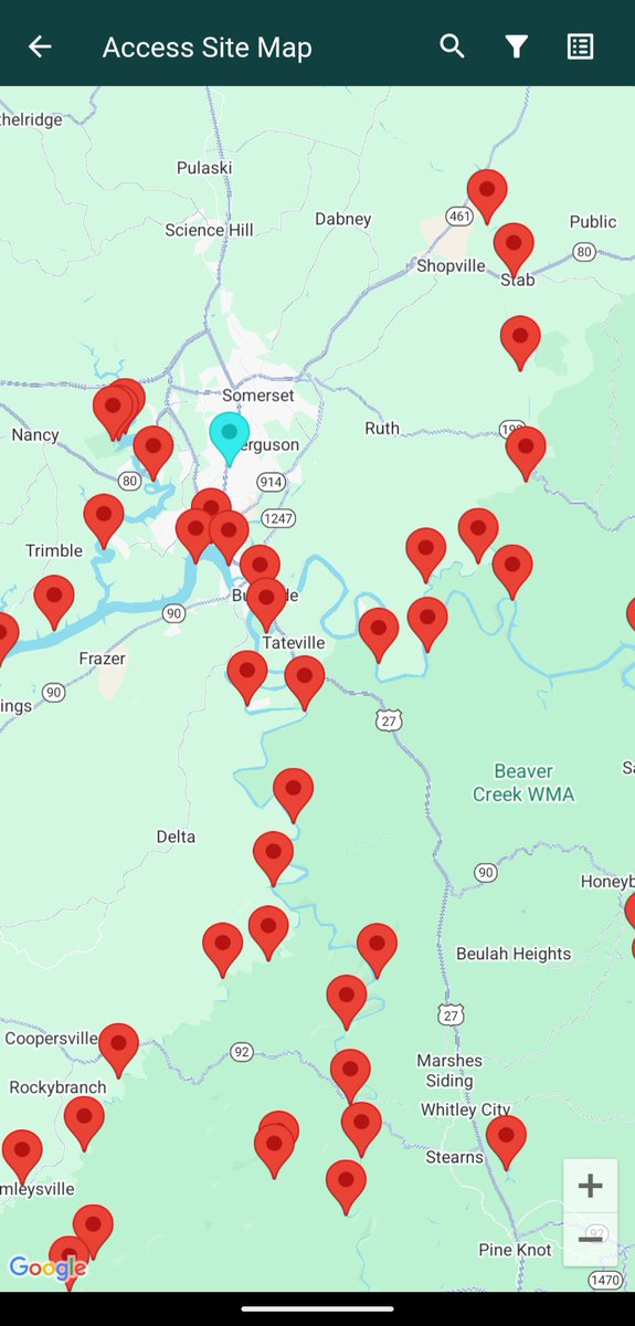 kyfisheriesse's tweet photo. If flooding in your area means you can't access your favorite fishing spot, then check out the Fish Boat KY app to find some alternatives. It's available on both Apple and Android & it's free. It's a lot of useful information in one convenient package! #FishKY https://t.co/hUHu2ZdA19