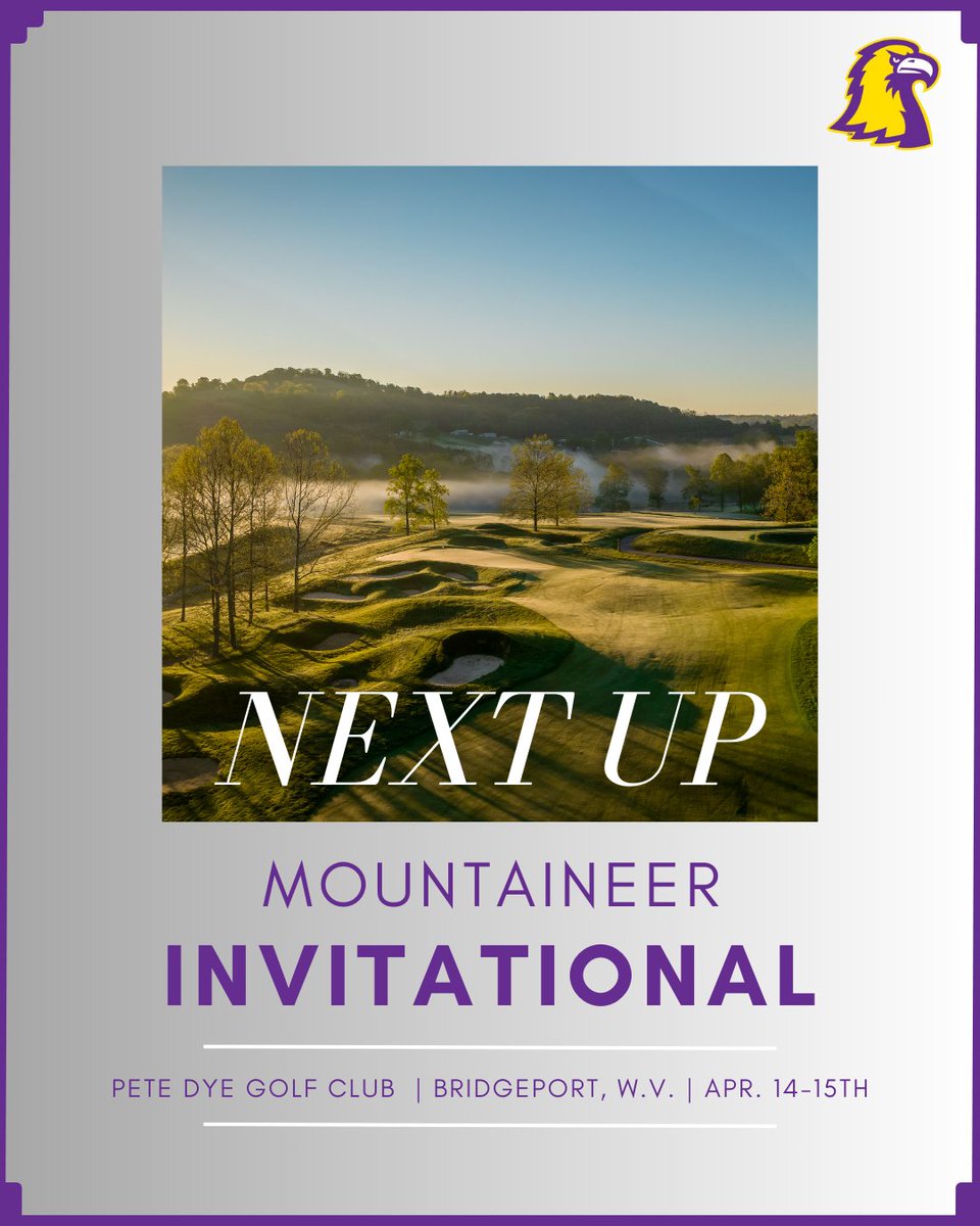 Next up for Men's Golf!

#WingsUp