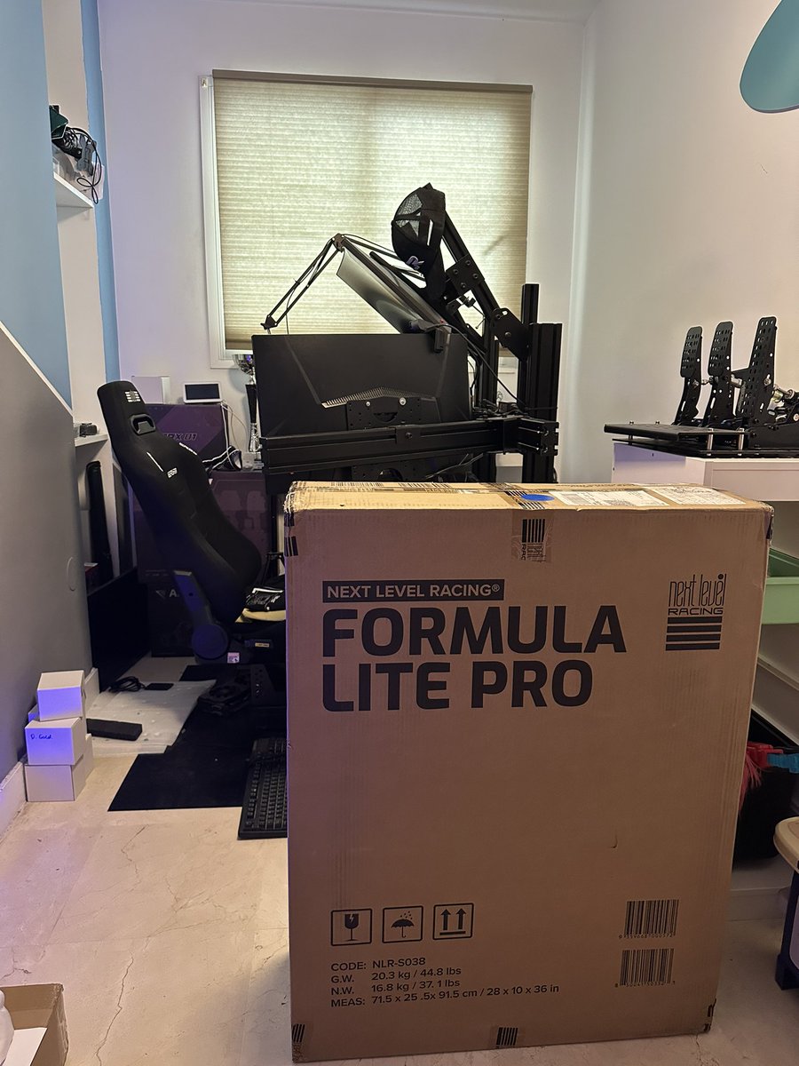 Pablo Vicente 👑 (@pablovictv) on Twitter photo La marca <a href="/nextlvlracing/">Next Level Racing</a> me ha enviado lo que es a dia de hoy el cockpit mas ECONOMICO que existe, y lo vamos a probar.
‼️Formula Lite PRO: 289€
Web NextLevel:
nextlevelracing.com/?ref=5075
Simufy -3%:
simufy.com/products/cockp…
Por supuesto lo montare y pondremos a prueba, objetivo La marca <a href="/nextlvlracing/">Next Level Racing</a> me ha enviado lo que es a dia de hoy el cockpit mas ECONOMICO que existe, y lo vamos a probar.
‼️Formula Lite PRO: 289€
Web NextLevel:
nextlevelracing.com/?ref=5075
Simufy -3%:
simufy.com/products/cockp…
Por supuesto lo montare y pondremos a prueba, objetivo