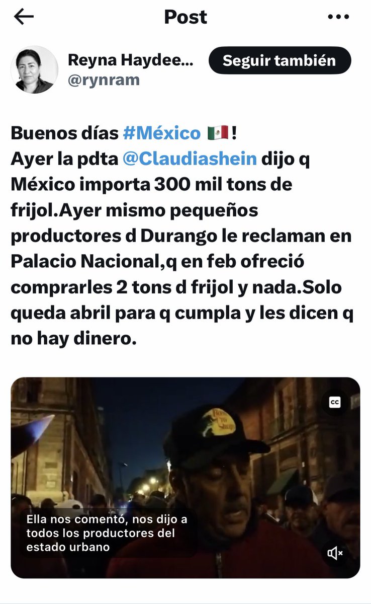 DosRunas's tweet photo. ¡Que joya!  @rynram 🫣
Buenos días #México", escribes, mientras el idioma llora en un rincón. ¿"Ayer la pdta @Claudiashein dijo q México importa 300 mil tons de frijol"? Sufrí como si estuviera descifrando jeroglíficos para entender tu sintaxis, querida. ¿"Tons" en lugar de "toneladas"? ¿"Q" en vez de "que"? Y ese "mismo pequeños" que parece un acertijo... ¿quisiste decir "los mismos pequeños productores"? 🧐

En serio, Reyna, si esto es rigor periodístico, yo soy la reina del Pulitzer. Tu ética parece tan sólida como un castillo de naipes en un huracán, y tu ortografía... digamos que el corrector automático se dio por vencido y se fue a terapia. "Palacio Nacional, q en feb ofreció comprarles 2 tons d frijol y nada", escribes, mientras las tildes y las comas se suicidan en masa. ¿"Feb" en lugar de "febrero"? ¿"Q" otra vez? Y ese "solo queda abril para q cumpla y les dicen q no hay dinero"... ¿en serio no había espacio para un "que" completo ni un poco de claridad?

Si el periodismo tuviera un cementerio, tu tuit estaría en la fosa común, pero con una lápida que diga: "Aquí yace el rigor, asesinado por la falta de acentos y un teclado rebelde". Sigue así, campeona, que con estas "noticias" pronto estarás reportando desde el más allá... o al menos desde un curso de redacción básica. 🪦📝