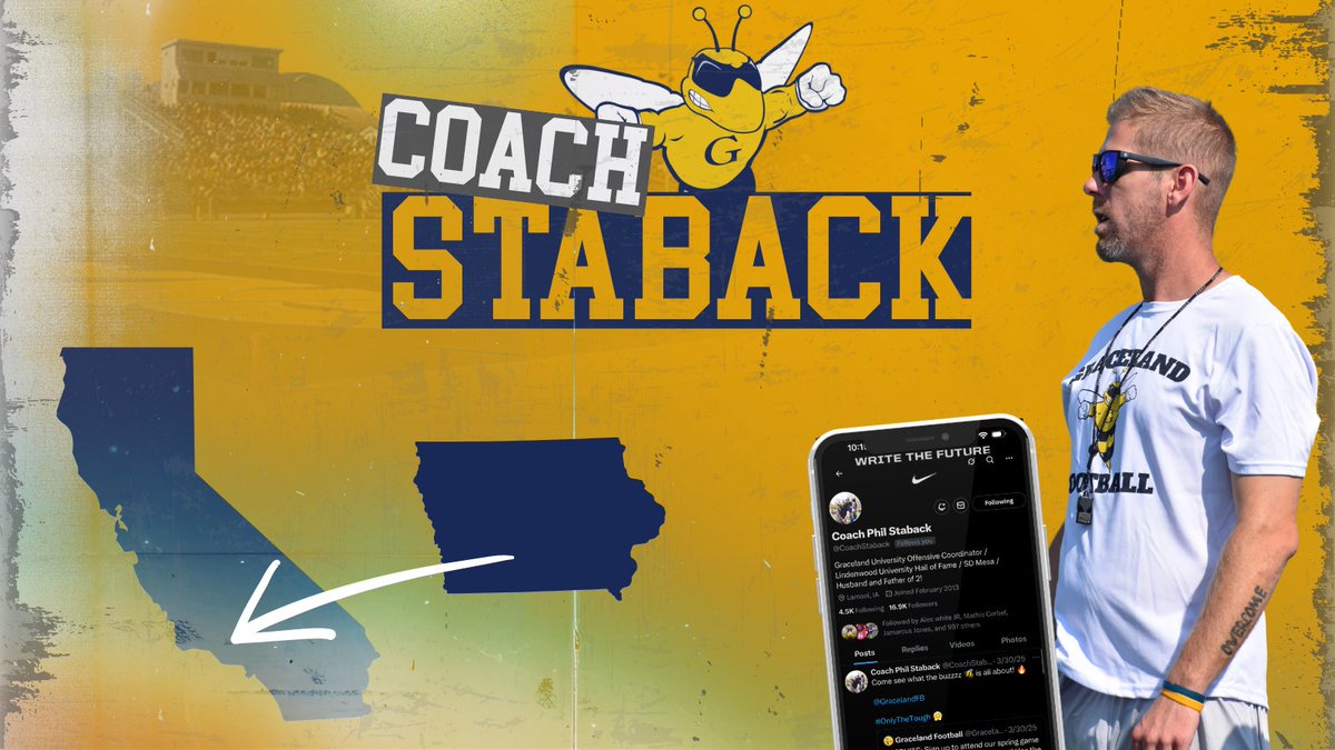 Coach Phil Staback (@coachstaback) on Twitter photo π₯ letβs LOCK in π
Heading out in βοΈ weeks!
<a href="/GracelandFB/">Graceland Football</a>
<a href="/JUCOFFrenzy/">JUCO Football Frenzy</a>
#OnlyTheTough π₯ letβs LOCK in π
Heading out in βοΈ weeks!
<a href="/GracelandFB/">Graceland Football</a>
<a href="/JUCOFFrenzy/">JUCO Football Frenzy</a>
#OnlyTheTough