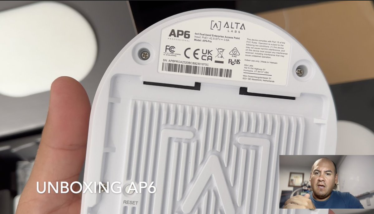 Deseo compartir una revisión e implementación de unos productos de conectividad(WiFi &amp; Switch) 🛜  de <a href="/AltaLabsInc/">Alta Labs</a> ,  hace tiempo no hacia un video, así que la experiencia fue muy grata, ....siempre hay cosas nuevas que aprender.
#SMB #WiFi #Conectividad

youtu.be/INW9pauUiG0