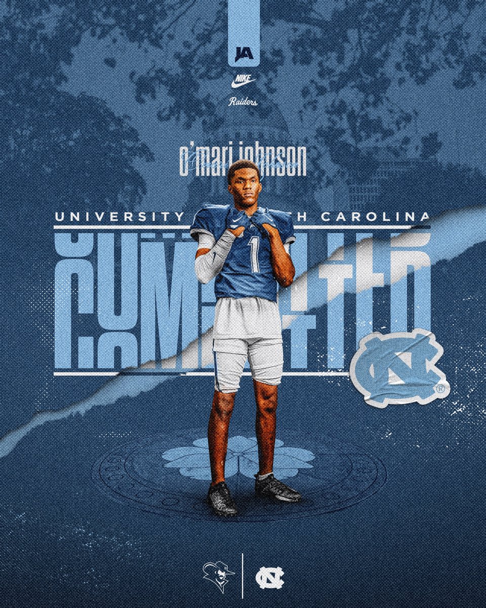 Congratulations to <a href="/rarimari1/">ATH O’Mari “rari mari” Johnson</a>  ('26) on his verbal commitment to the University of North Carolina to continue his academic and athletic career. 

#GoHeels 
#WeAreJA 
#RecruitTheBlue 
#ChangeYourBest