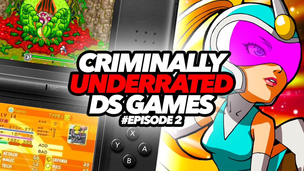 The Nintendo DS was an incredible handheld for it’s time with a ton of games that were criminally underrated! Here’s some worth giving a go!

Watch it here ➡️ youtu.be/312CweAKGYY