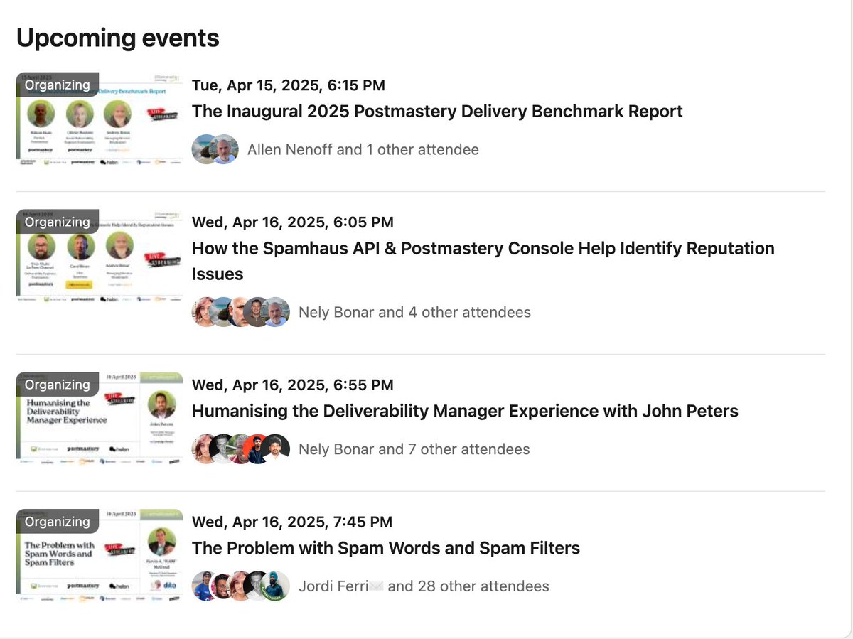 Lots of free events coming up next week on Linkedin
linkedin.com/showcase/deliv…