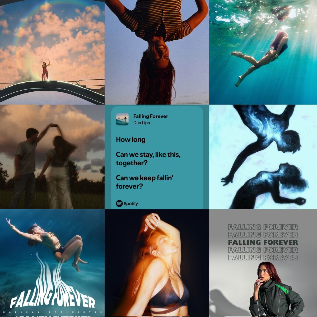 you're pretty like falling forever