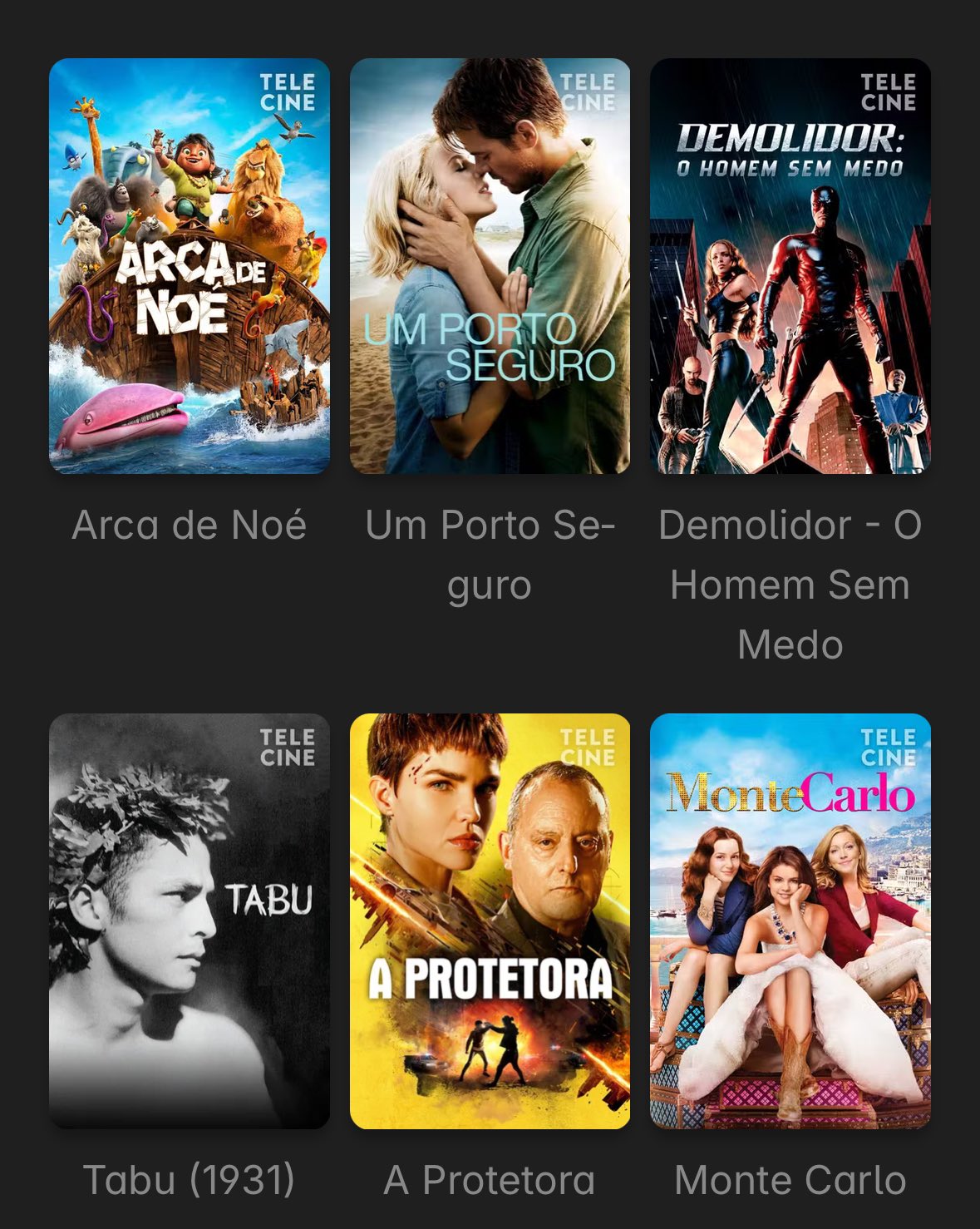 Os Quatro Filmes
