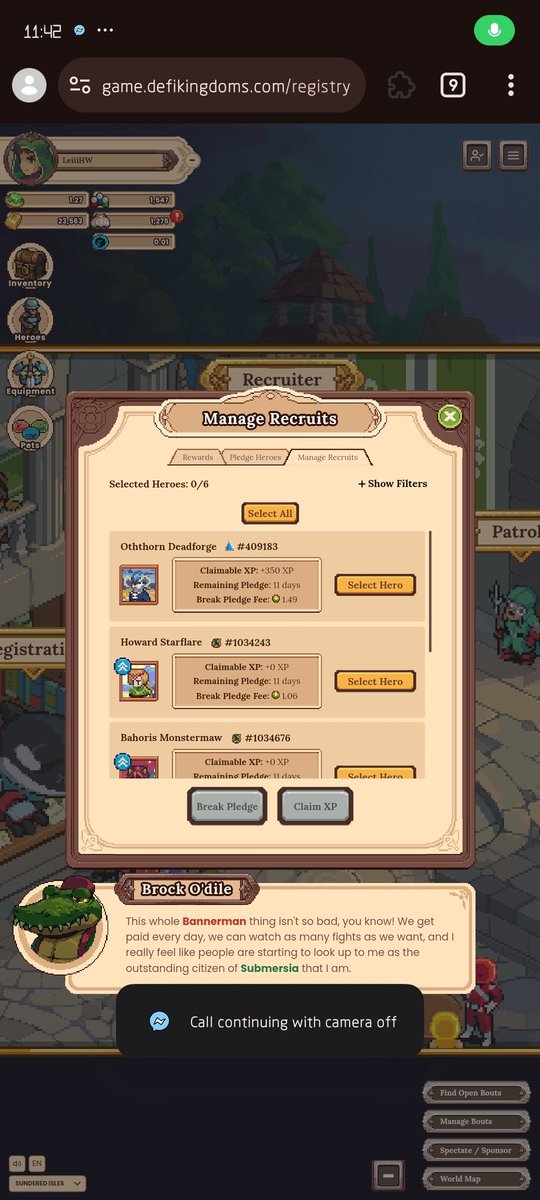 Leiii1395's tweet photo. Yeheey just finished the citizen of the kingdom quests. I'm ready for the next adventures and raids 
@YieldGuild @DeFiKingdoms https://t.co/zElPlf0Pfd