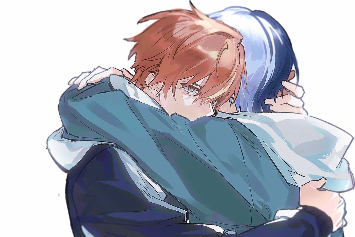 青柳冬弥 ,東雲彰人 「太好了…… 」|三尾樹のイラスト