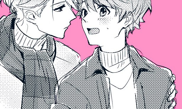 「全然無意識だったけどに肩ばっか触らせててワロタ 」|まのイラスト