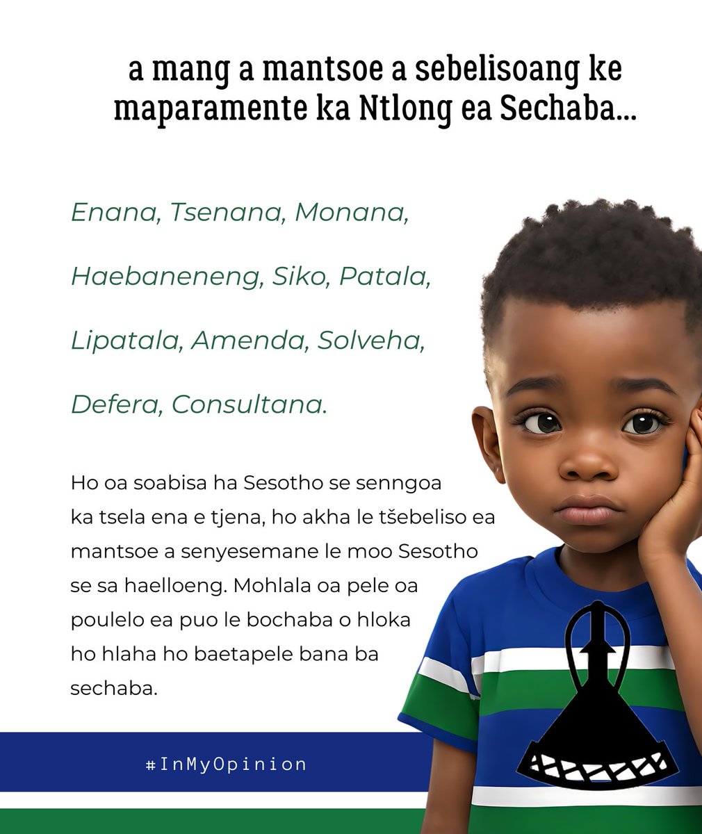 #InMyOpinion #LsTwitter