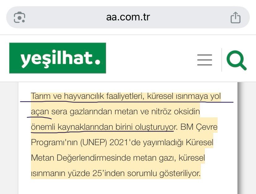 Cnn: “İnsanların Nefes Alması Küresel Isınmayı Artırıyor.”

AA: “Tarım ve hayvancılık küresel ısınmaya yol açan en önemli etkenlerden”

NTV: “İnek gazları küresel ısınmaya yol açıyor. Bill Gates yapay et tüketilmesini öneriyor.”

Hedef iklim değil insan