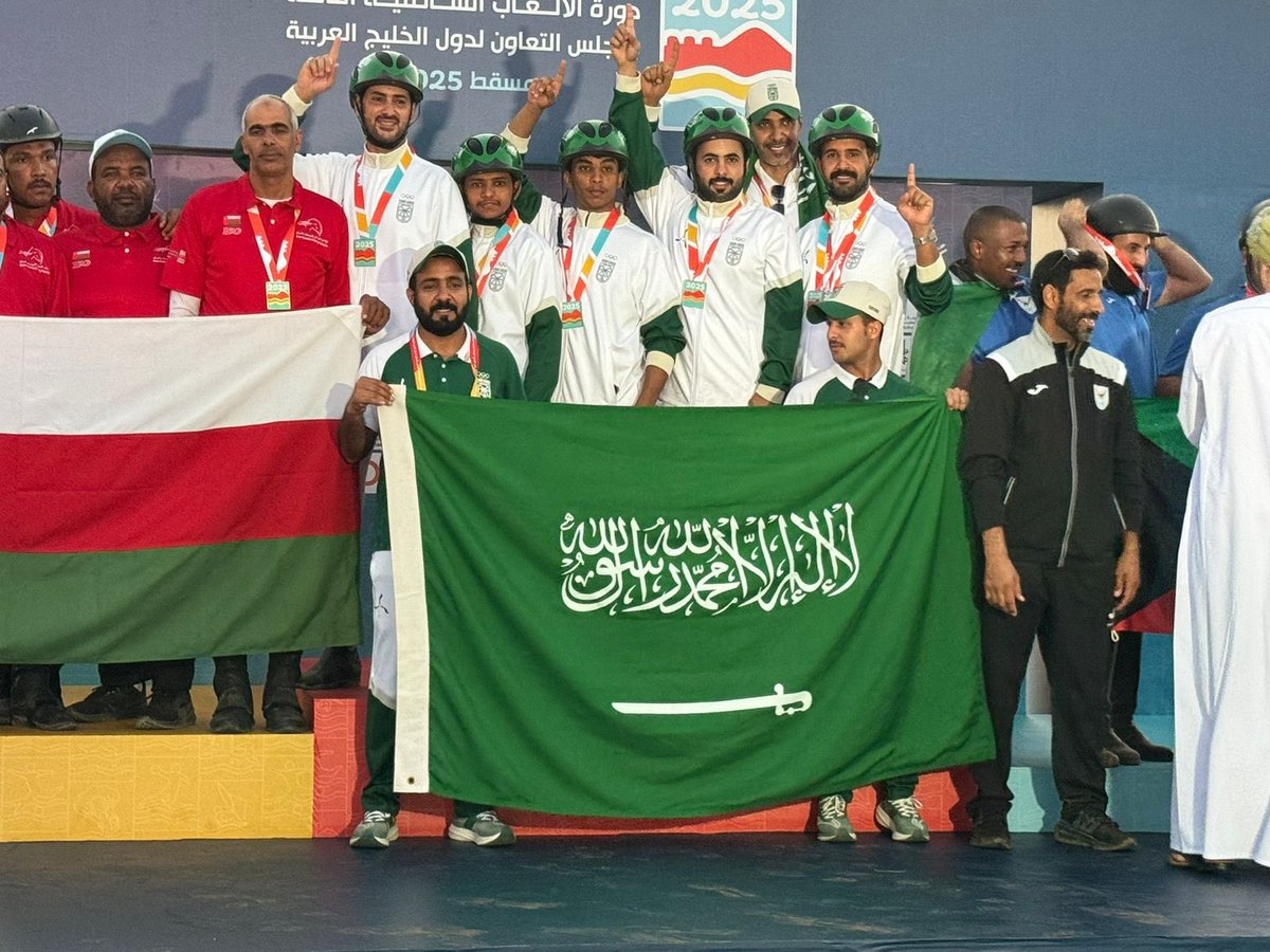 #فريق_السعوديه
#المنتخب_السعودي 
#فرسان 
#الفروسيه المركز الأول والذهب
للمنتخب السعودي 🏆🇸🇦🫡 الف الف مبروك